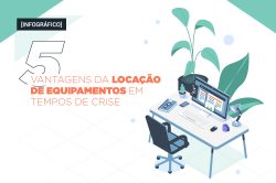 [Infográfico] 5 vantagens da locação de equipamentos em tempos de crise