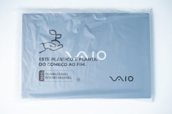 Positivo e VAIO adotam embalagens de bioplástico compostável