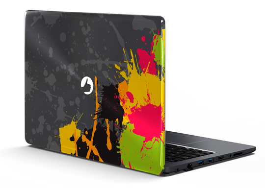 Capa Notebook Positivo Stilo - Painting